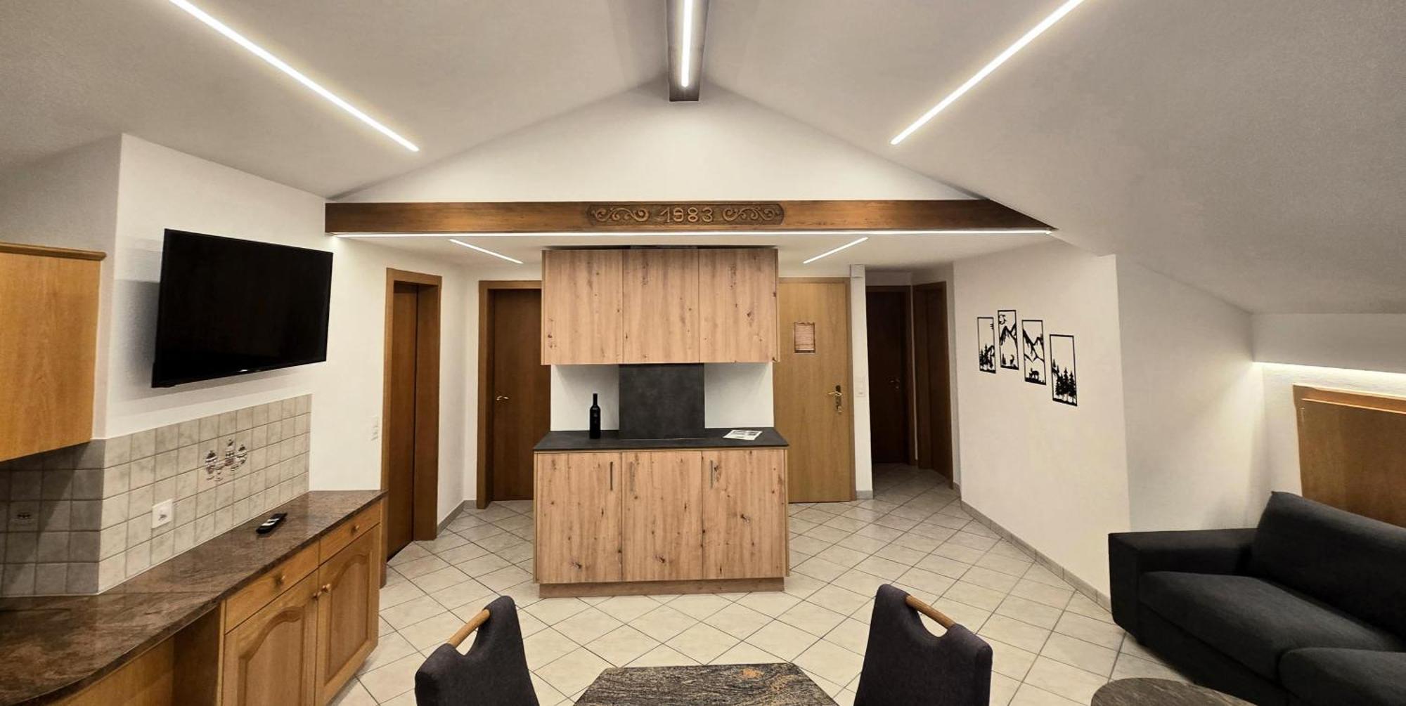 Ferienhaus Adonis Saas-Grund Exteriör bild